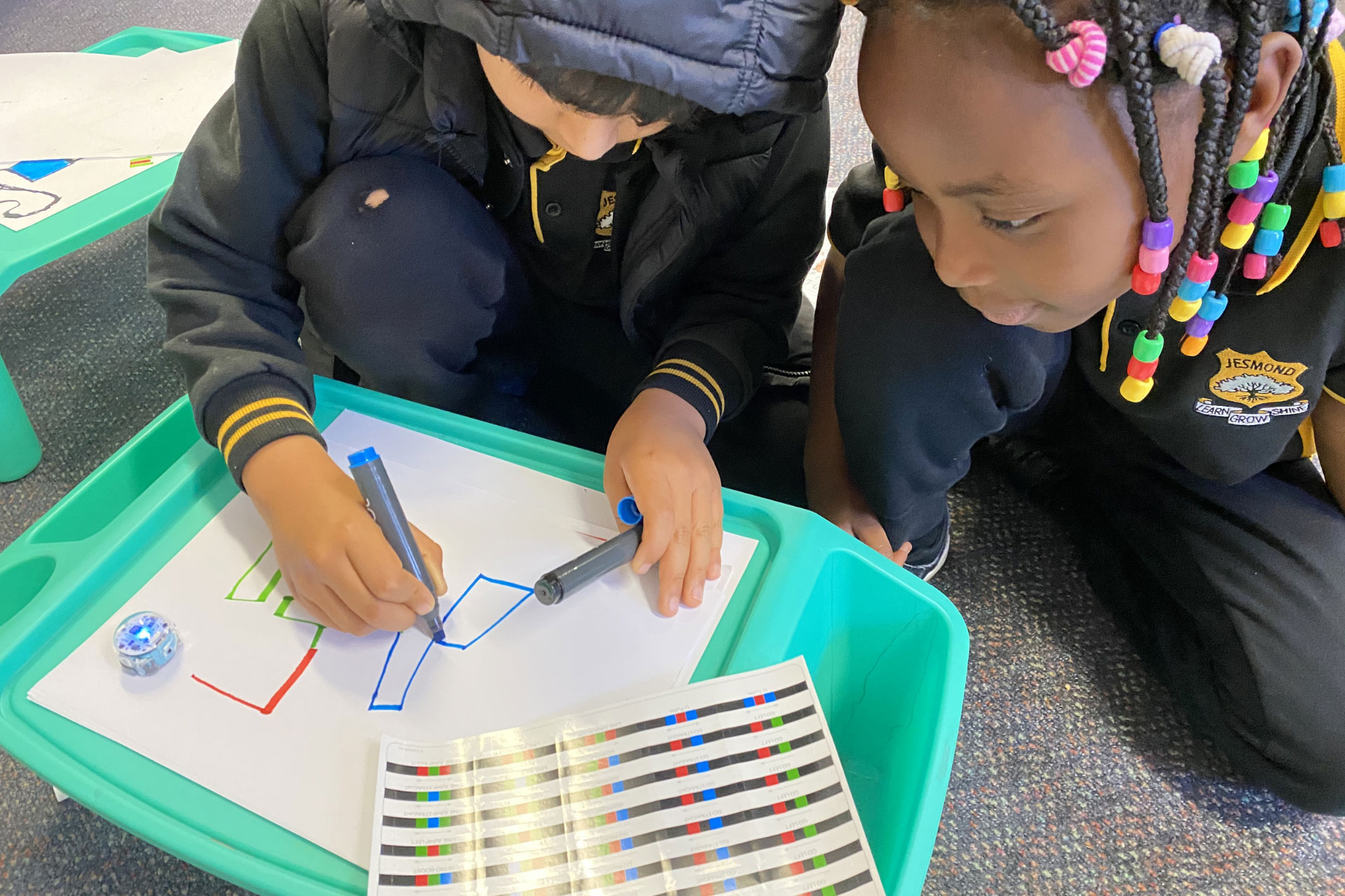 Aussie the Ozobot Improves STEM classroom learning