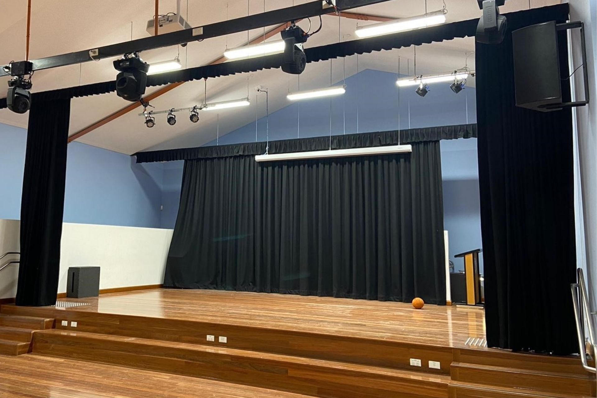 Local school comes to life with new stage lighting