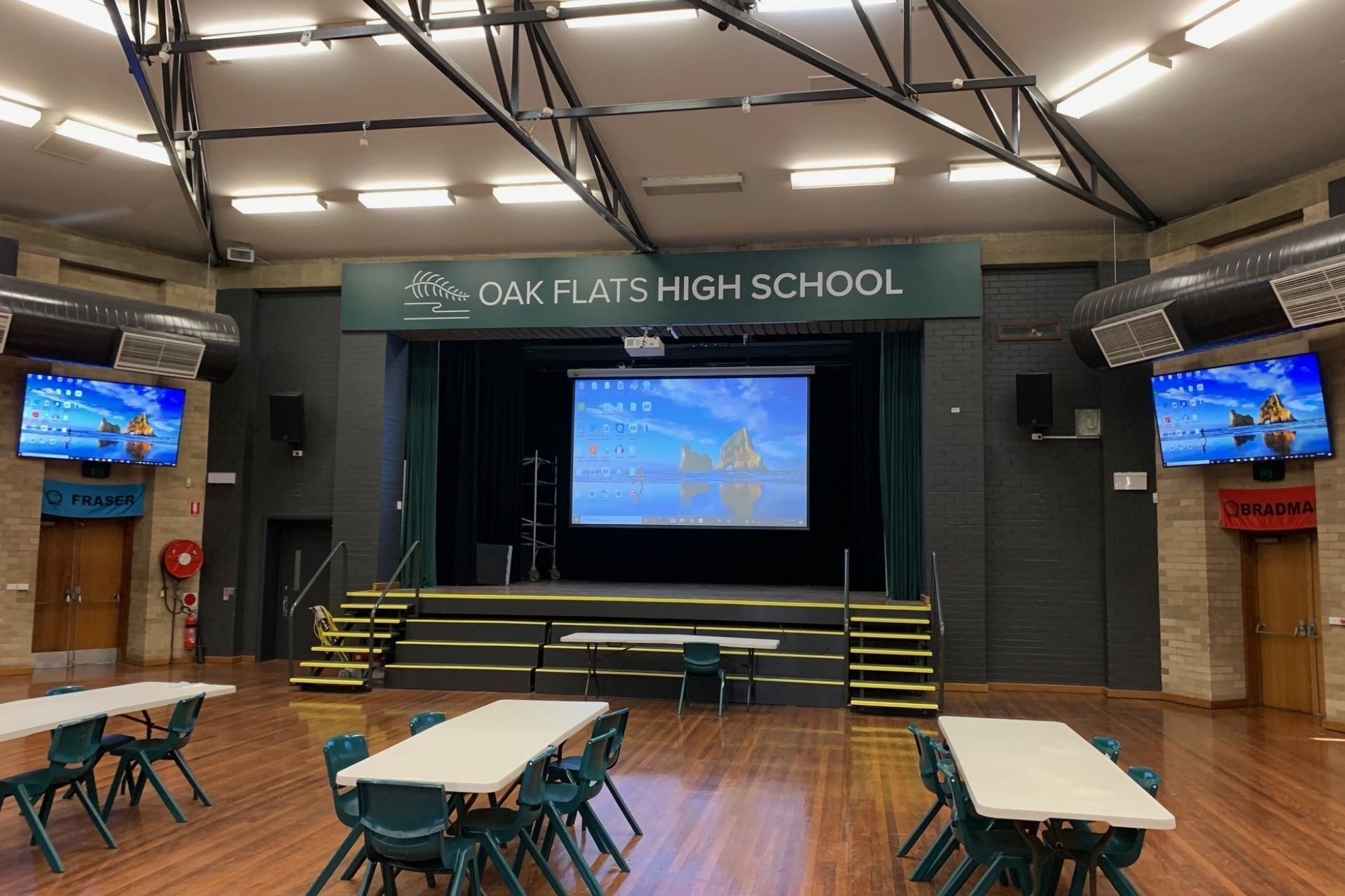New audio-visual system upgrade a win for Oak Flats High School