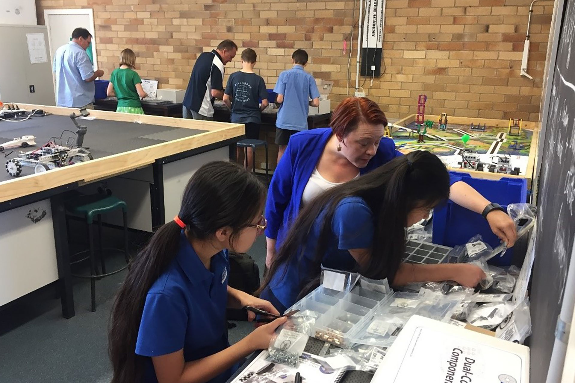 STEM robotics program targeting the future workforce
