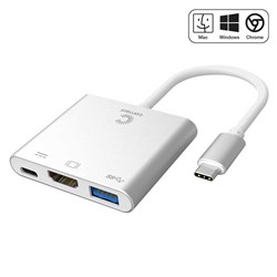 Adapter USB-C Male To Hdmi/USB 3.0/USB-C