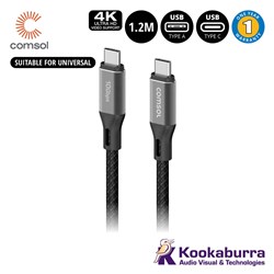 Comsol USB-C to USB-C 10Gbps Cable 1.2m