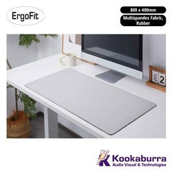 ErgoFit Desk Mat 800x400mm Cool Grey