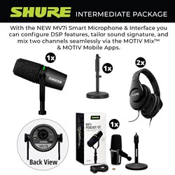 Shure Intermediate Podcasting Package