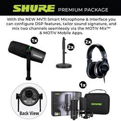 Shure Premium Podcasting Package