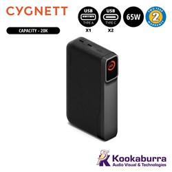 CYGNETT 65W Power Bank 20K