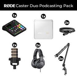 RODECaster Duo Podcasting Pack