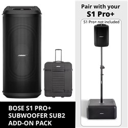 Bose S1 Pro+ Subwoofer Sub2 Add-on Pack
