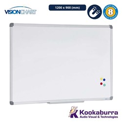 Visionchart Magnetic Whiteboard 1200 x 900mm