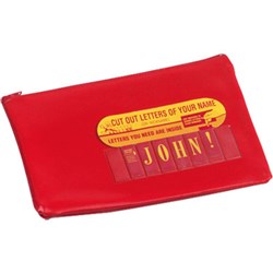 ZAC974398 Pencil Case Name Small 225 x 140mm Asst Kookaburra