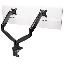 Kensington Smartfit One Touch Dual Monitor Arm Black