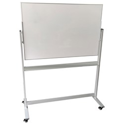Quartet Penrite Slim Porcelain Mobile Whiteboard 1200 x 900mm