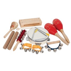 Mano Percussion 9 Piece Percussion Set