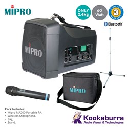 Mipro MA200 PA with Wireless Microphone