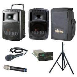 Mipro MA808 Large Venue PA Wireless Mic CD/MP3 Hall/Oval