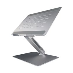 ErgoFit Elevated Laptop Stand Silver