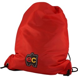 Multi-purpose Nylon Bag with Draw String Red