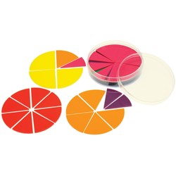 Deluxe Rainbow Fraction Circles for overhead 75%off 