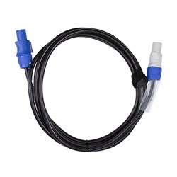 3m Input (Blue) Powercon to Output (Grey) Powercon lead