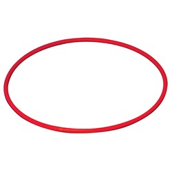 HART Hula Hoop Solid 50cm Red