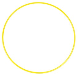 HART Hula Hoop Solid 63cm Yellow