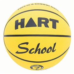HART School Rubber Basketball Size 7