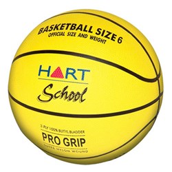 HART School Rubber Basketball Size 6