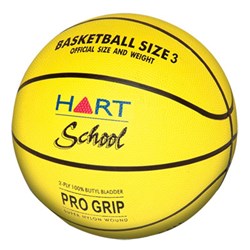 HART School Rubber Basketball Size 3