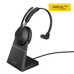 Jabra Wireless Evolve 65 MS Mono BT Headset + stand TE