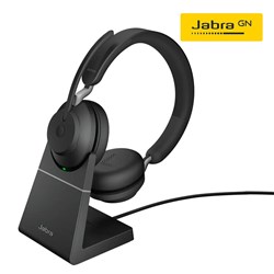 Jabra Wireless Evolve 65 UC Stereo BT Headset + stand TE