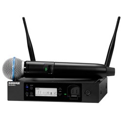 Shure Wireless Dig Handheld System GLXD2+ Beta58 Mic