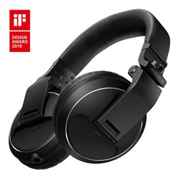 Pioneer DJ HDJ-X5-BK Over-Ear DJ Headphones Black