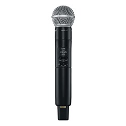 Shure Portable Dig Wireless Handheld System SLXD2+SM58 Mic