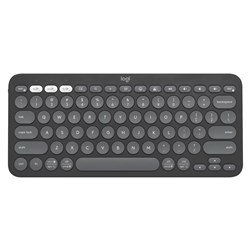 Logitech Pebble Keys 2 K380S Keyboard - Graphite
