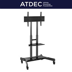 ATDEC Height Adjustable Trolley 50 - 80 Max 75kg