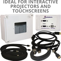 Cable Kit 5m & Wall Plate HDMI -DisplayPort Inter. Panel/Proj