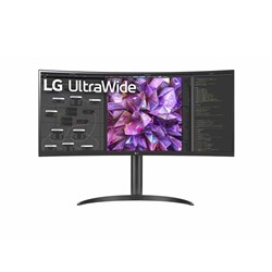 LG 34" 34WQ75C-B UltraWide WQHD Curved Monitor