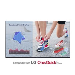 LG 75" 4K UHD Digital Signage Display with webOS