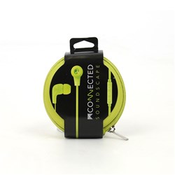 MCONNECTED Soundscape Earphones in Zip Case Green