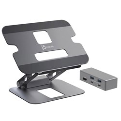 j5create Multi-Angle Single 4K HDMI Docking Laptop Stand