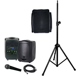 HELIX-765 Portable PA with SD /Bluetooth/USB Player Recorder