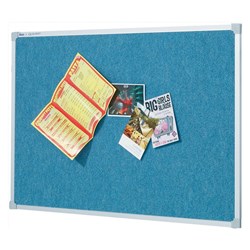 Quartet Penrite Pinboard Fabric 1200 x 900mm Wedgewood