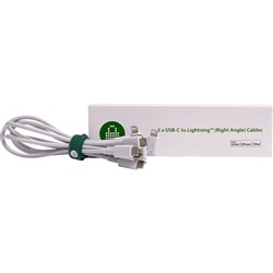 PC Locs USB-C to Lightning Cables 300mm