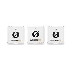 RODE White ME Wireless Dual Channel Mic System
