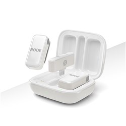 RODE Ultra-compact Wireless Mic for USB-C Smartphones- Wht