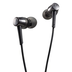 Audio Technica In-Ear Black Headphones w/ Lightning Jack