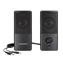 Audio Technica USB Powered Speakers w/ Volume Control