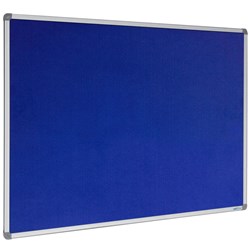 Visionchart Pinboard Felt 1800 x 1200mm - Blue