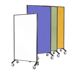 Visionchart Room Divider Communicate W/Board+Autex