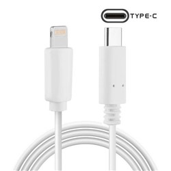 USB-C to Apple Lightning Cable 1m